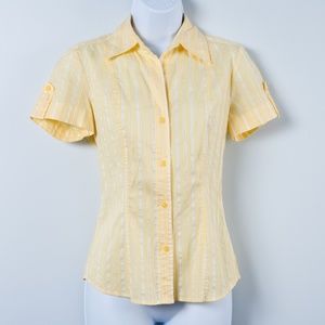 New York & Co. Short Sleeve Blouse